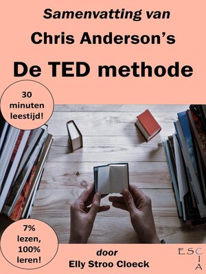 cover image of Samenvatting van Chris Anderson's De TED Methode